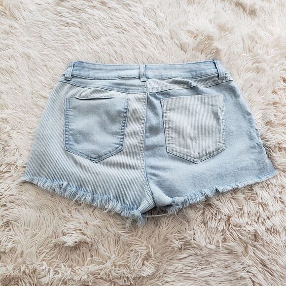 REWASH distressed frayed hem cutoff shorts size 11 - Picture 2 of 12